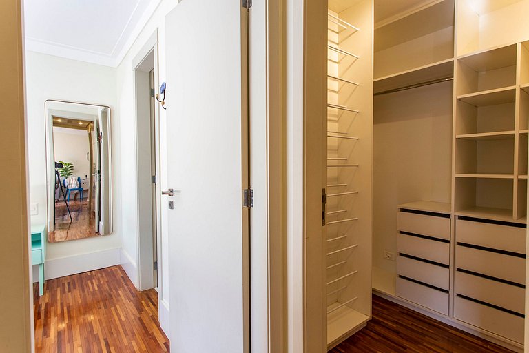 Wehome Itaim Bibi: 2 quartos e ar-condicionado