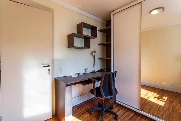 Wehome - Itaim Bibi: 2 bedrooms and AC