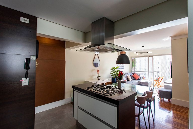 Wehome - Itaim Bibi: 2 bedrooms and AC