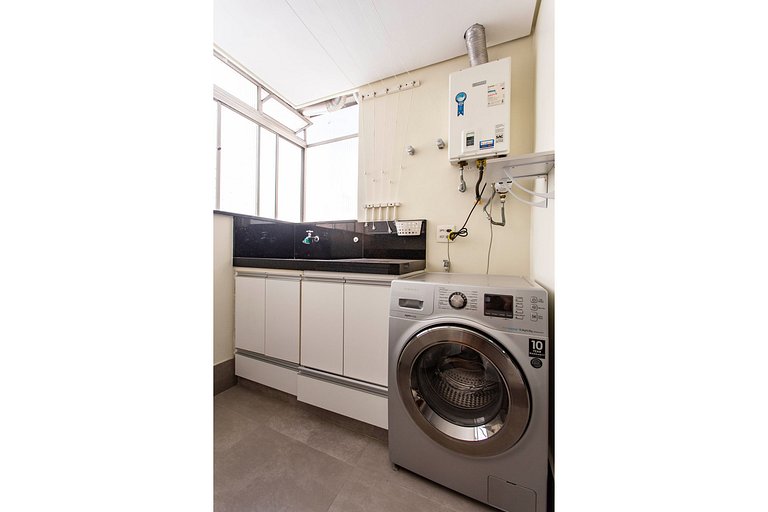 Wehome - Itaim Bibi: Two bedrooms with air conditioning