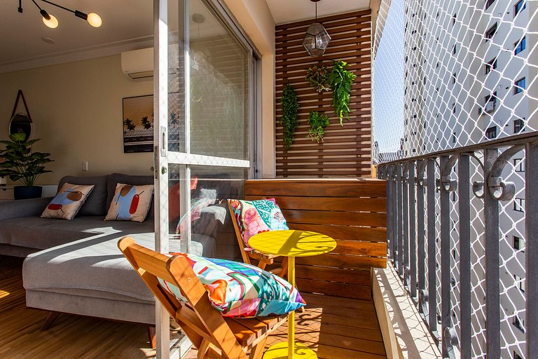 Wehome - Itaim Bibi: 2 bedrooms and AC