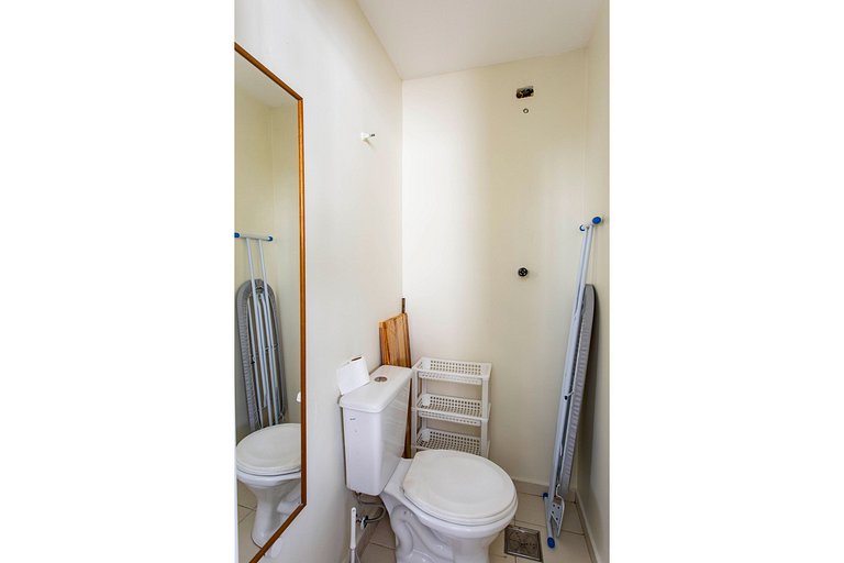 Wehome - Itaim Bibi: Dos habitaciones con aire acondicionado