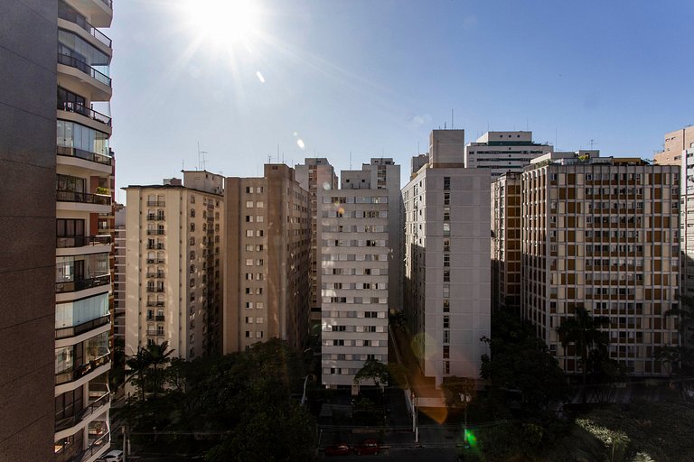 Wehome Itaim Bibi: 2 quartos e ar-condicionado