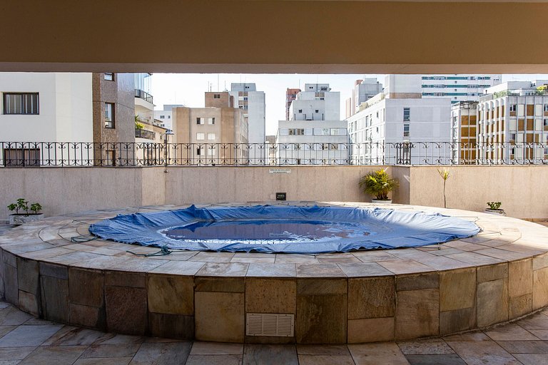 Wehome - Itaim Bibi: Dos habitaciones con aire acondicionado