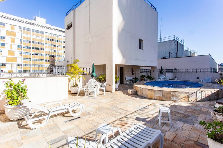 Wehome - Itaim Bibi: Two bedrooms with air conditioning