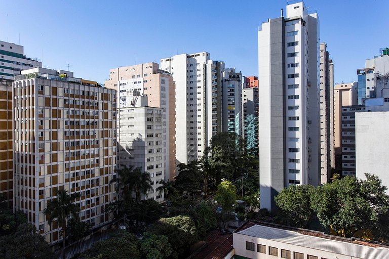 Wehome Itaim Bibi: 2 quartos e ar-condicionado