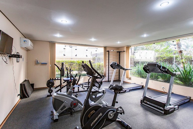 Wehome - Itaim Bibi: Two bedrooms with air conditioning