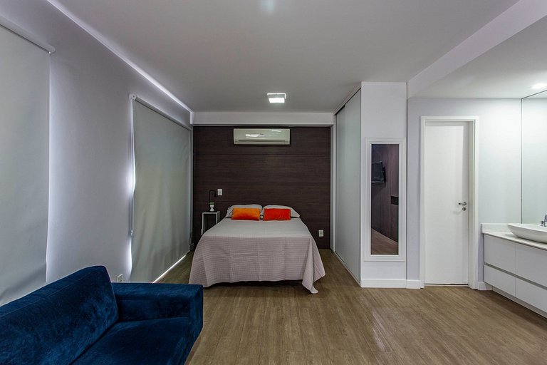 Wehome - Studio lindo, completo, próx ao Insper