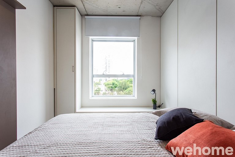 Wehome - Moderno, 2 habitaciones, infra completas