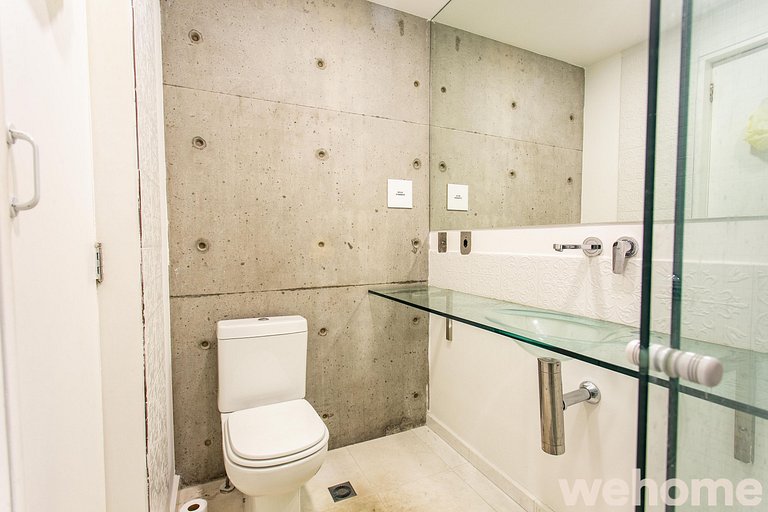 Wehome - Moderno, 2 quartos, infra completa