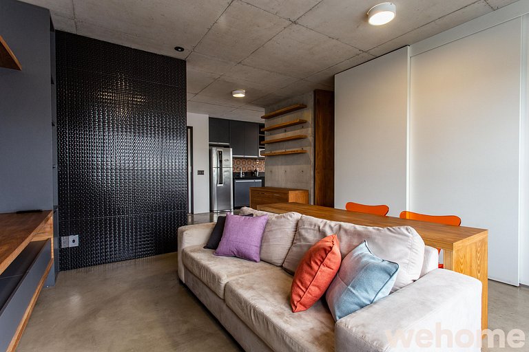 Wehome - Moderno, 2 dorms, infra completa