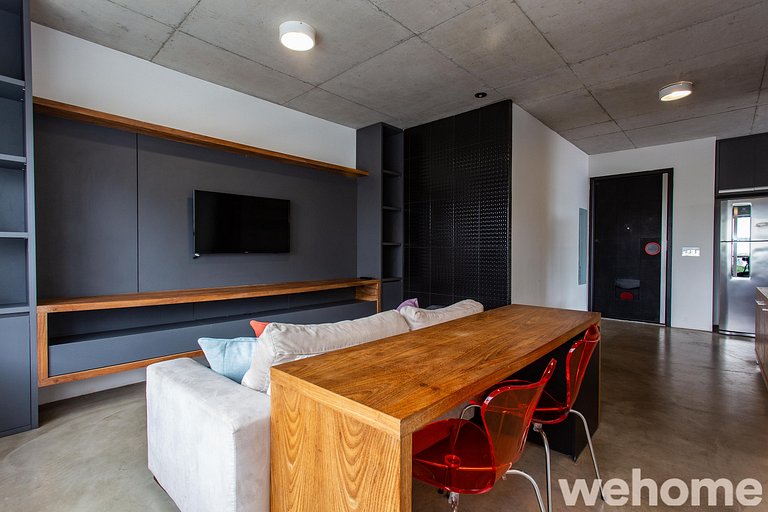 Wehome - Moderno, 2 dorms, infra completa