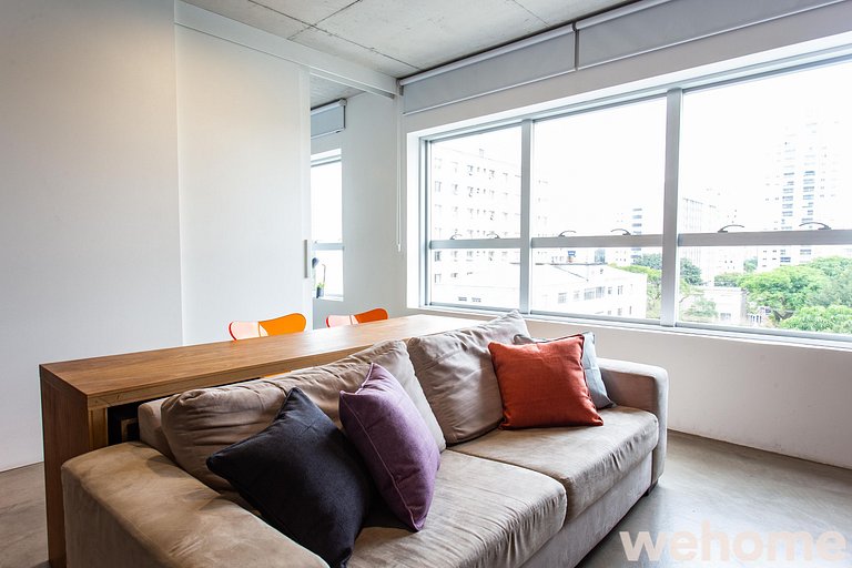Wehome - Moderno, 2 habitaciones, infra completas