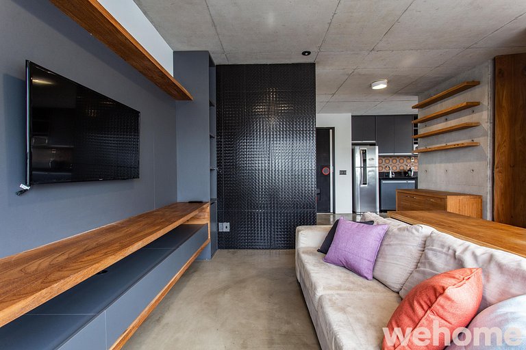 Wehome - Moderno, 2 dorms, infra completa