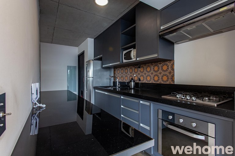Wehome - Moderno, 2 habitaciones, infra completas