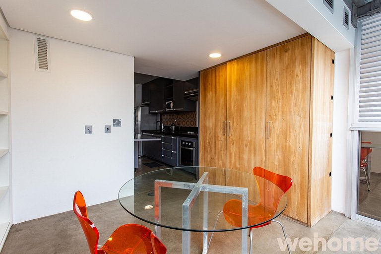 Wehome - Moderno, 2 dorms, infra completa