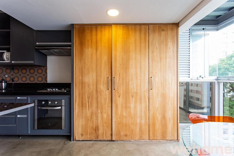 Wehome - Moderno, 2 quartos, infra completa