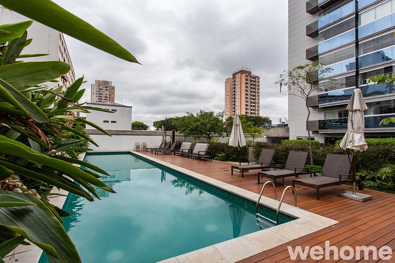Wehome - Moderno, 2 dorms, infra completa
