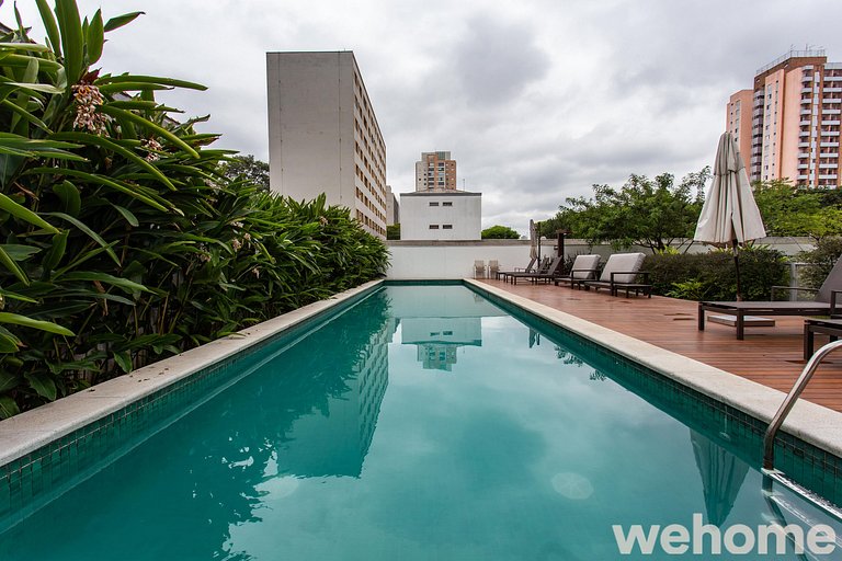 Wehome - Moderno, 2 dorms, infra completa