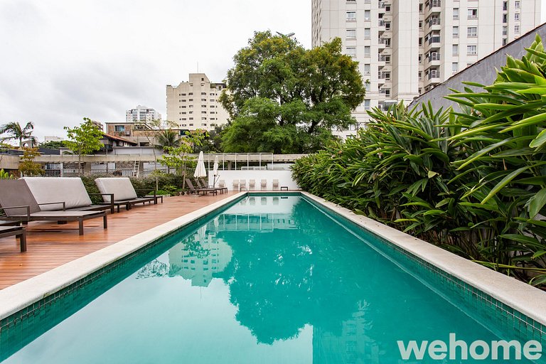Wehome - Moderno, 2 dorms, infra completa