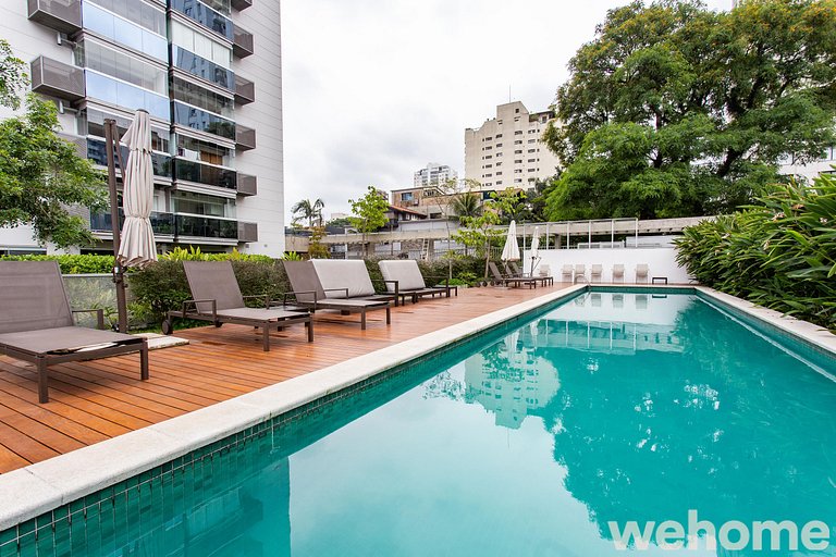 Wehome - Moderno, 2 dorms, infra completa