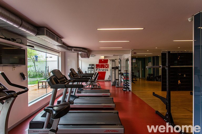 Wehome - Moderno, 2 dorms, infra completa