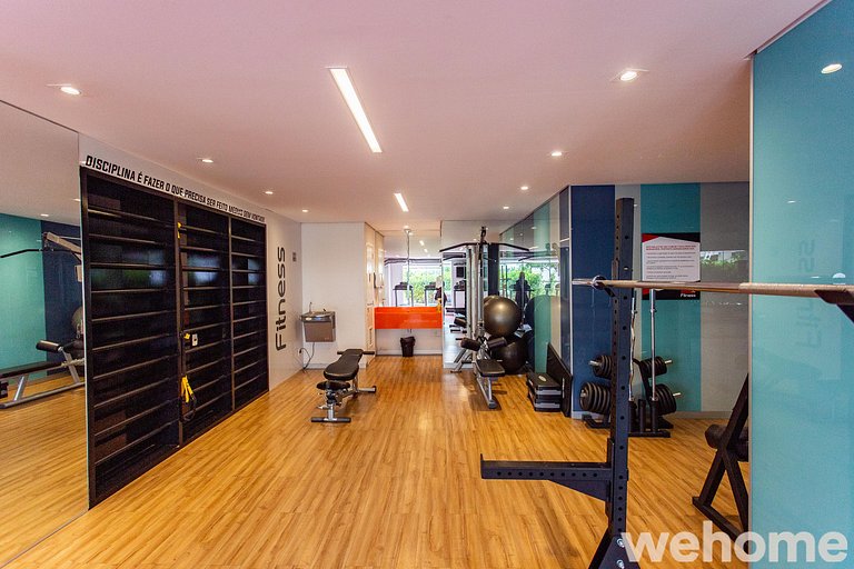 Wehome - Moderno, 2 dorms, infra completa