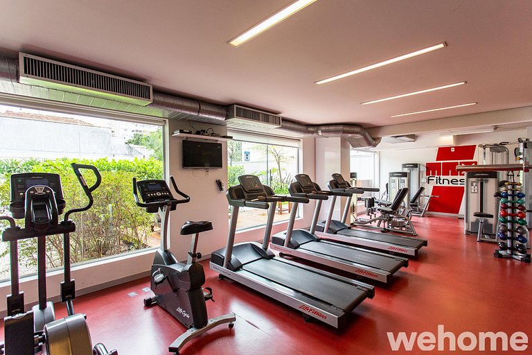 Wehome - Moderno, 2 dorms, infra completa