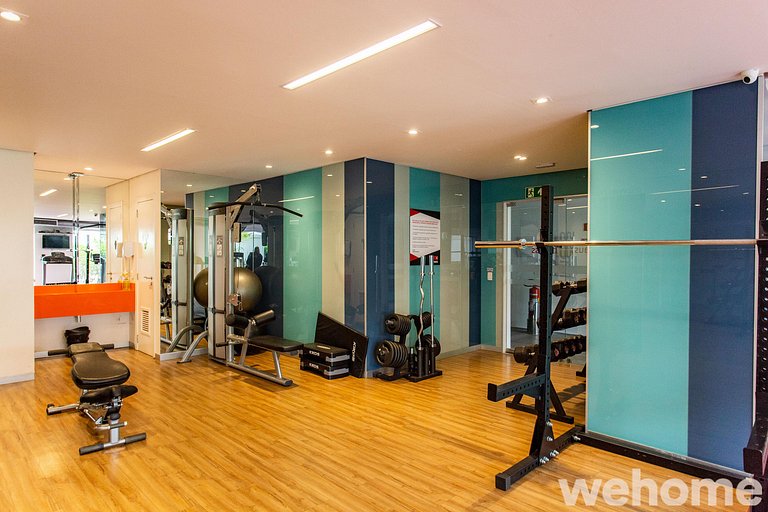 Wehome - Moderno, 2 dorms, infra completa