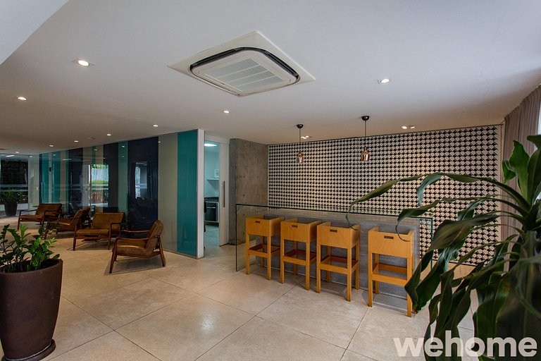 Wehome - Moderno, 2 dorms, infra completa