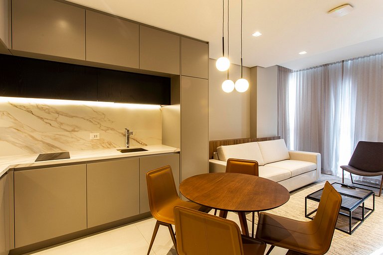 Furnished 1-bedroom flat in Jardins | WeHome