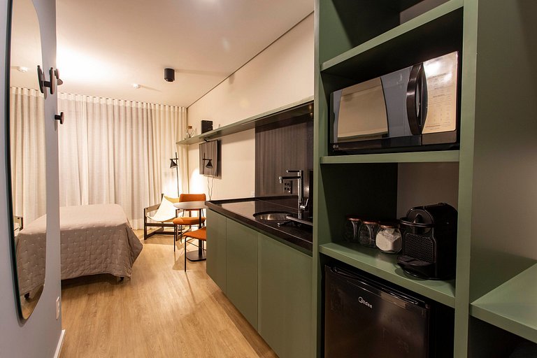 Wehome - Nuevo estudio cerca de la Avenida Paulista