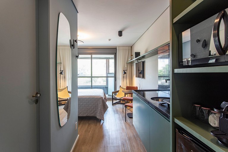 Wehome - Modern studio near Paulista Avenue