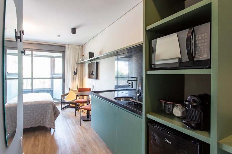 Wehome - Nuevo estudio cerca de la Avenida Paulista