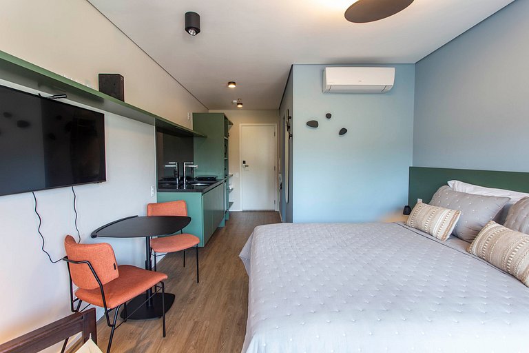 Wehome - Nuevo estudio cerca de la Avenida Paulista