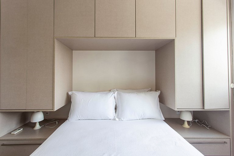 Wehome - 1 dorm, varanda e excelente localização