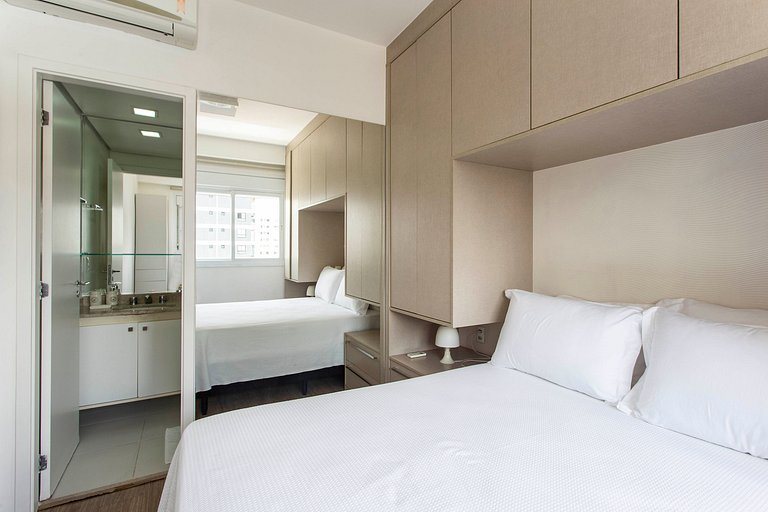 Wehome - 1dorm com varanda e excelente localização