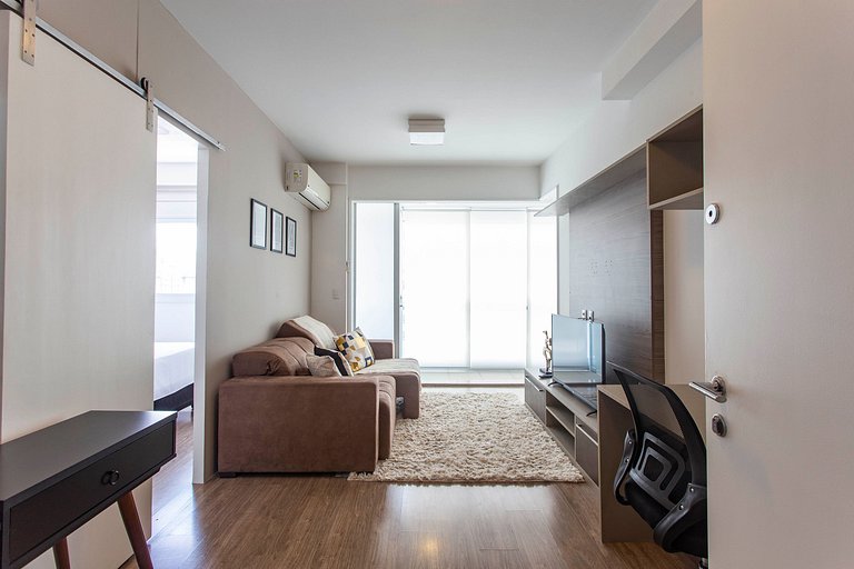 Furnished 1-bedroom flat in Vila Olímpia | WeHome