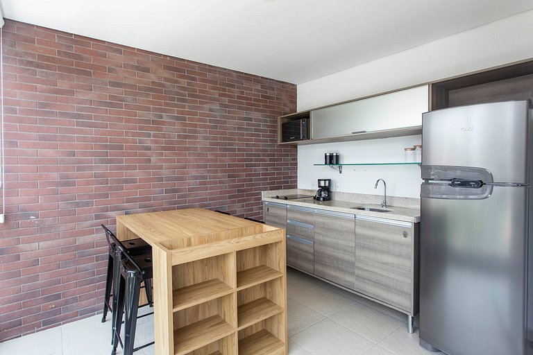 Wehome - 1dorm com varanda e excelente localização