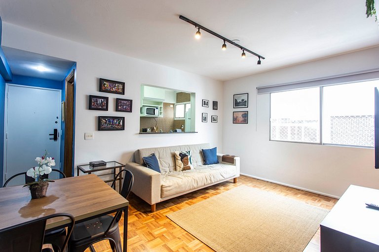 Flat de 2 quartos mobiliado nos Jardins | WeHome