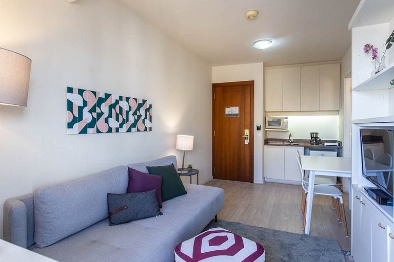 Flat de 1 quarto mobiliado no Itaim Bibi | WeHome