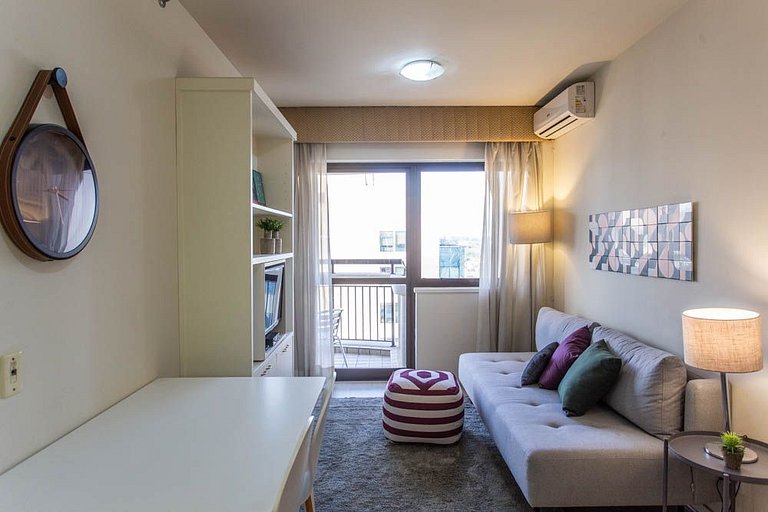 Flat de 1 habitación amueblado en Itaim Bibi | WeHome