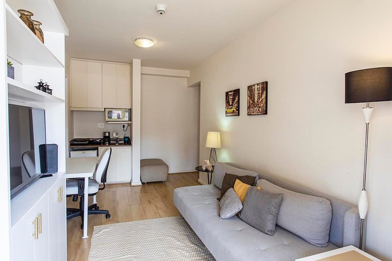 Furnished 1-bedroom flat in Itaim Bibi | WeHome
