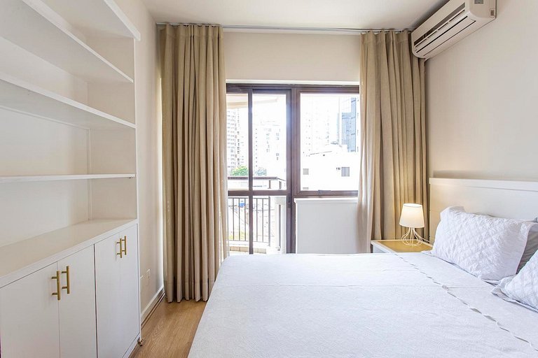 Flat de 1 quarto mobiliado no Itaim Bibi | WeHome