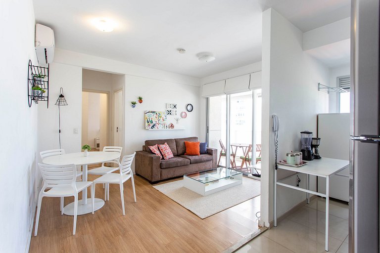 Furnished 2-bedroom flat in Chácara Santo Antônio | WeHome
