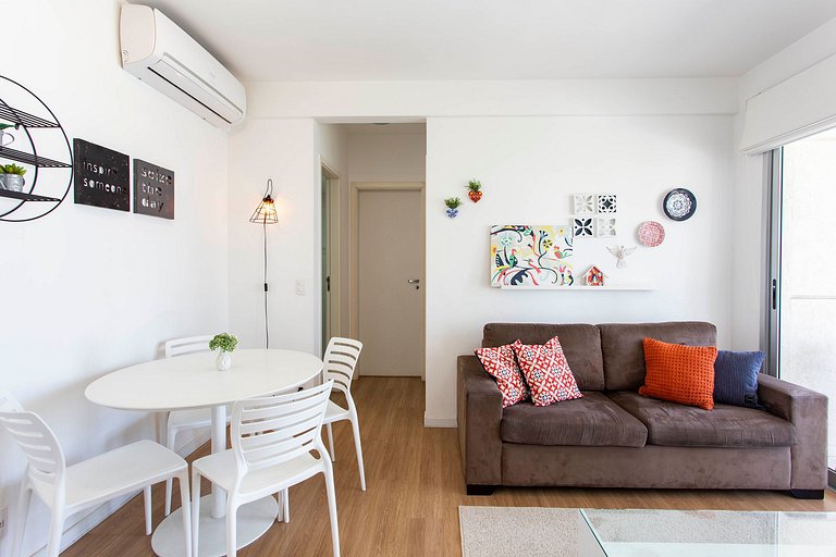 Furnished 2-bedroom flat in Chácara Santo Antônio | WeHome