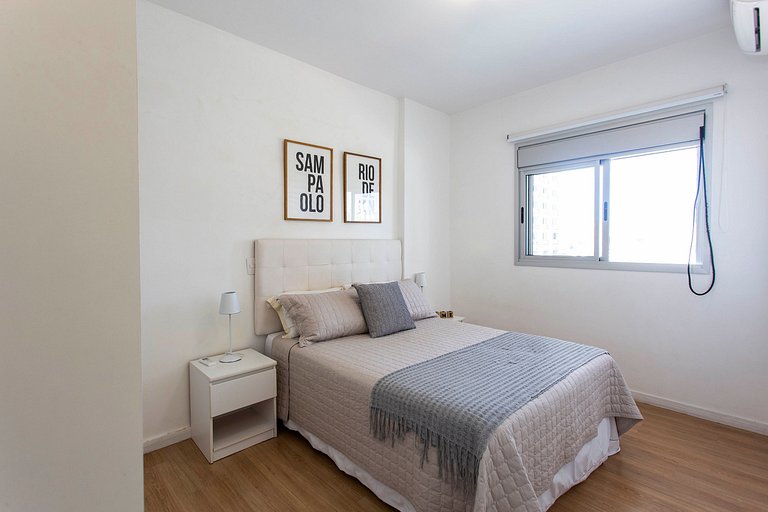 Flat de 2 quartos na Chácara Santo Antônio | WeHome