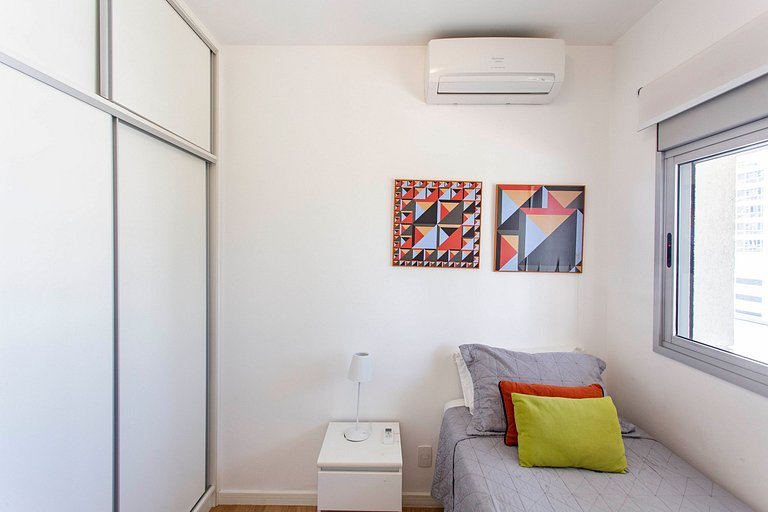 Furnished 2-bedroom flat in Chácara Santo Antônio | WeHome