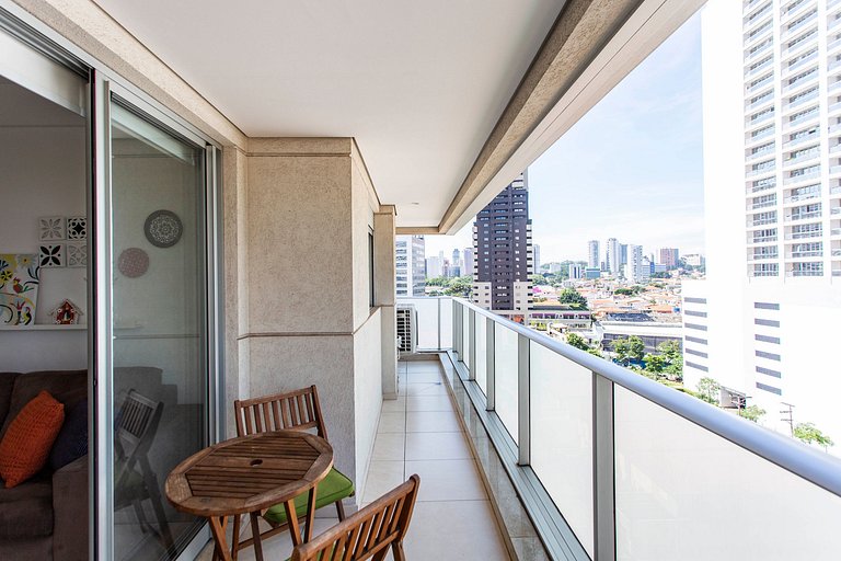 Flat de 2 quartos na Chácara Santo Antônio | WeHome
