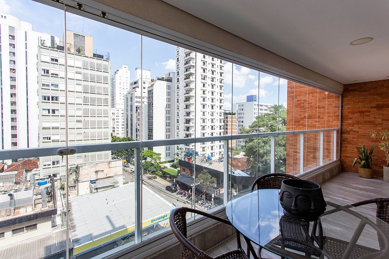 Wehome - 1 dorm prédio moderno, próx.à Paulista